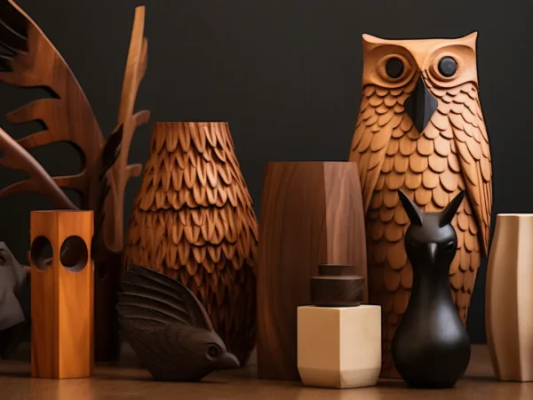 Earth-Tone Textured Vessel